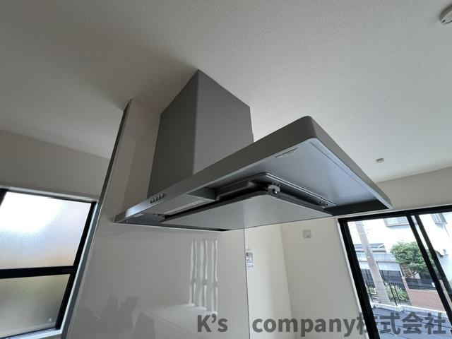 茅ヶ崎市堤　新築戸建のキッチン|レンジフード♪