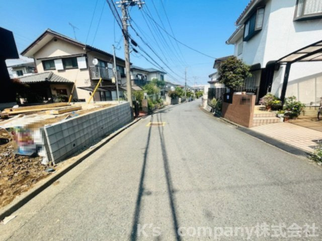 茅ヶ崎市堤　新築戸建の前面道路含む現地写真|2026.5.15撮影◇