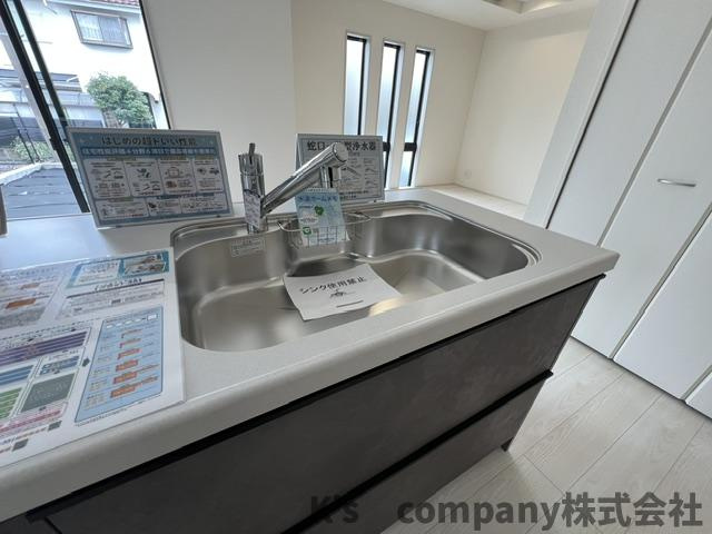 茅ヶ崎市堤　新築戸建のキッチン|キッチンシンク◇◇