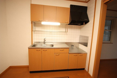 【キッチン】 | プレーヌ・飯塚Ａ | お料理しやすいキッチンです