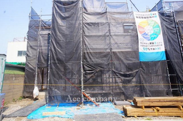 【外観】 | 八尾市福万寺町4丁目　【A号棟/全2棟】 | 【A号棟：只今建築中！2026年3月29日現在☆】