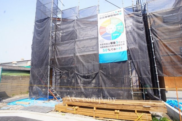 【外観】 | 八尾市福万寺町4丁目　【A号棟/全2棟】 | 【A号棟：只今建築中！2026年3月29日現在☆】