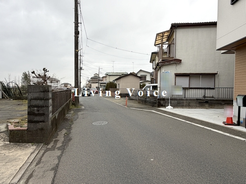 【仲介手数料０円】厚木市山際　新築一戸建ての前面道路含む現地写真|厚木市山際　新築一戸建て