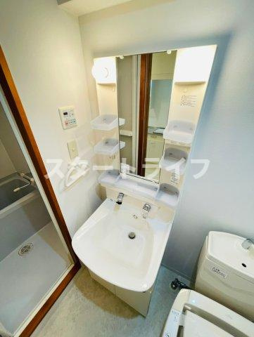 大阪市淀川区宮原１丁目の賃貸マンションの洗面所