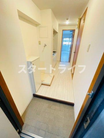 大阪市淀川区宮原１丁目の賃貸マンションの玄関