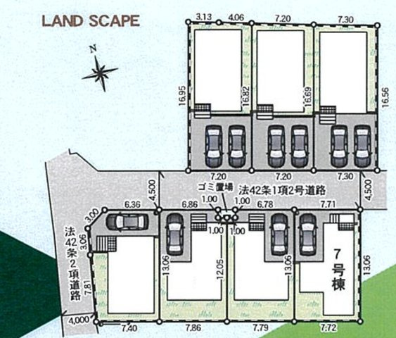 【区画図】 | 海老名市社家２丁目　新築戸建て　全10棟　【仲介手数料無料】 | 【仲介手数料無料でご紹介可能です】大樹不動産
