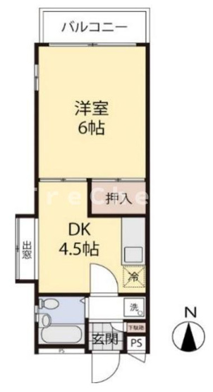【間取り】 | 日立高円寺ビル