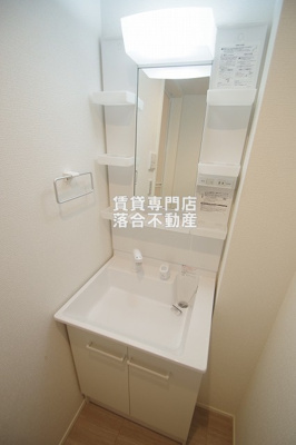 【独立洗面台】 | ポーラスター南橋本Ⅱ | 独立洗面化粧台付き
