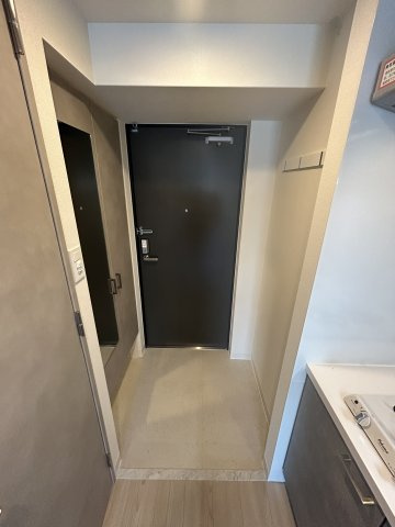 大阪市西淀川区柏里２丁目の賃貸マンションの玄関