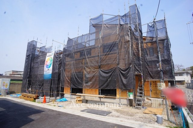 【前面道路含む現地写真】 | 八尾市福万寺町4丁目　【B号棟/全2棟】 | 【前面道路：幅員約4.7ｍ☆】