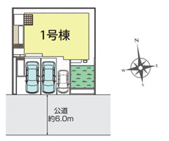 【区画図】 | 千葉市若葉区若松台三丁目　新築分譲住宅１号棟 | 千葉市若葉区若松台３丁目　１号棟