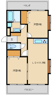 【間取り】 | ソフィーナ鷺沼 | 間取り