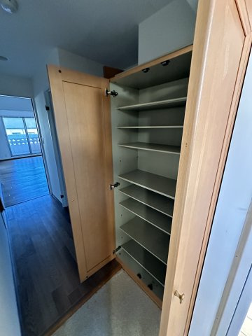 ゼフィール大清水の収納