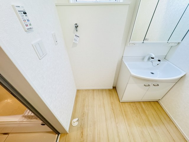 松戸市根木内新築戸建（根木内第10）のランドリースペース|洗濯機置き場
