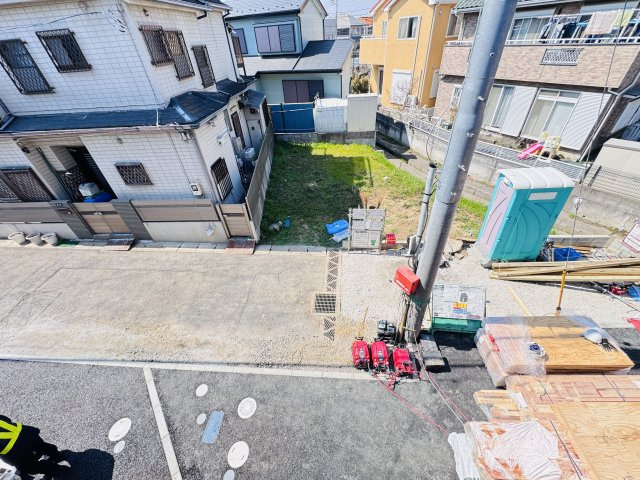 松戸市根木内新築戸建（根木内第10）の展望|バルコニーより道路側眺望