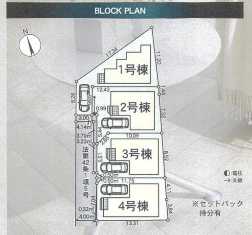 松戸市根木内新築戸建（根木内第10）の区画図|区画配置図
