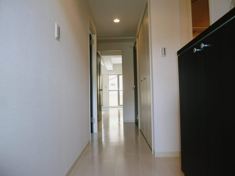 グランドール玉水の玄関