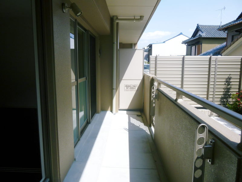 グランドール玉水のバルコニー