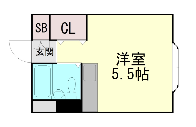 メゾンド山手の間取り