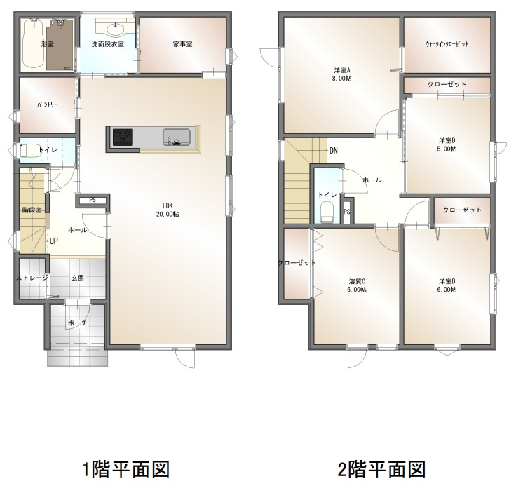 新琴似8条11丁目の間取り