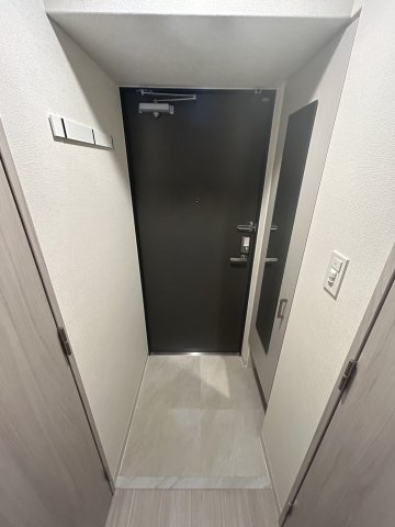 大阪市西淀川区柏里２丁目の賃貸マンションの玄関
