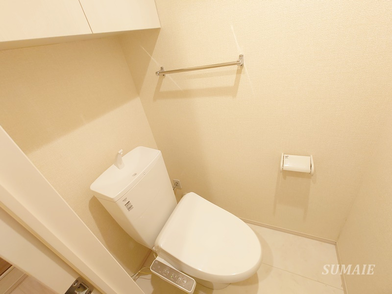 アルビネス東十条のトイレ|温水洗浄機能付きトイレです☆