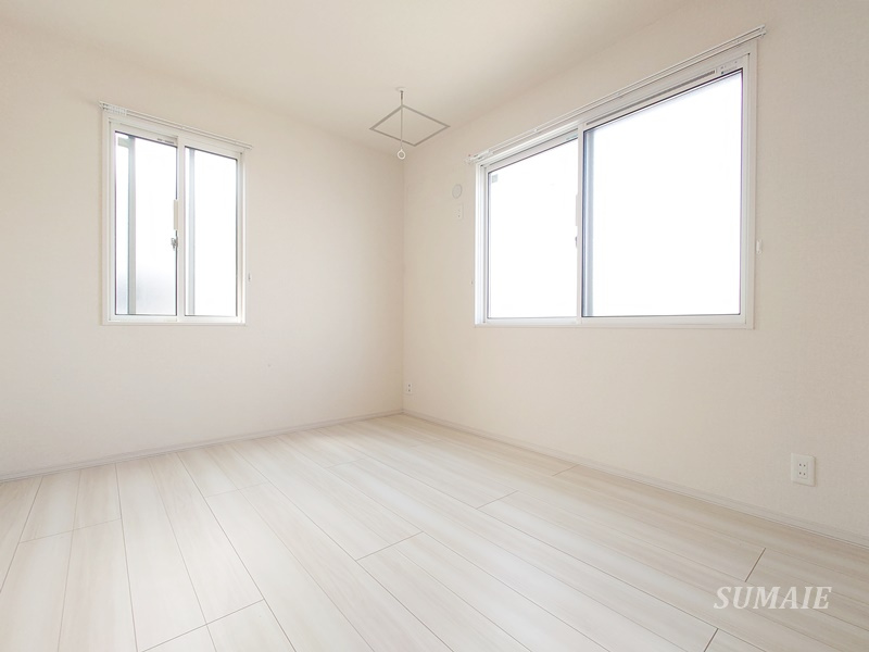 アルビネス東十条の寝室|角部屋です☆