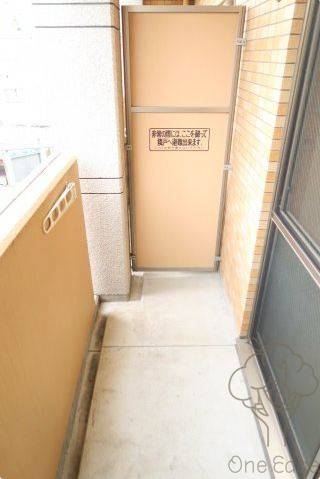 ミア・カーサ与力町のバルコニー