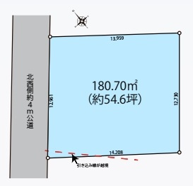 さいたま市見沼区南中丸　中古一戸建ての区画図|1号棟