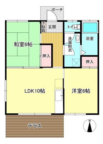 ロハス伊豆高原　大島の間取り