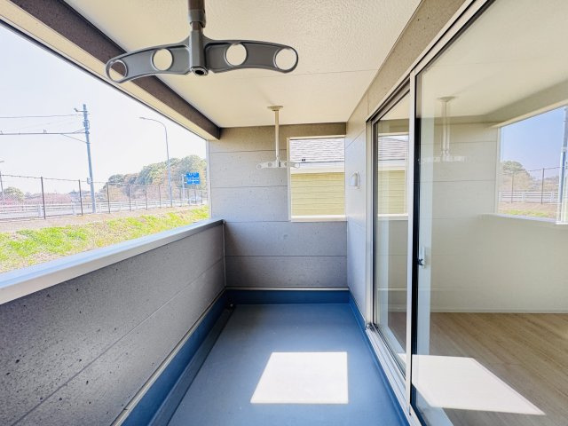 松戸市根木内新築戸建（根木内第10）のバルコニー|寝室前・インナーバルコニー