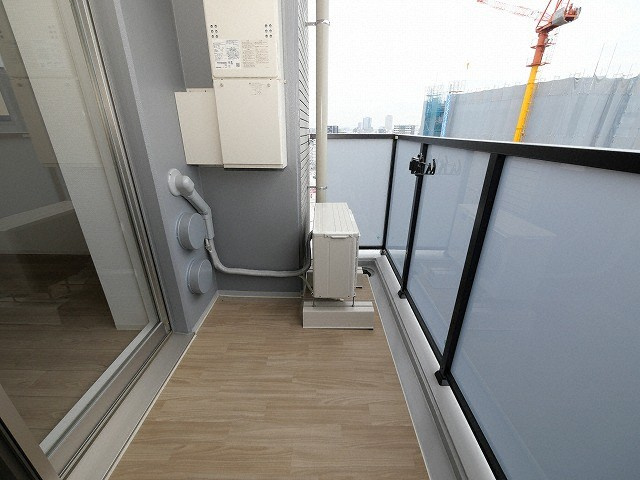 大阪市浪速区大国３丁目の賃貸マンションのバルコニー