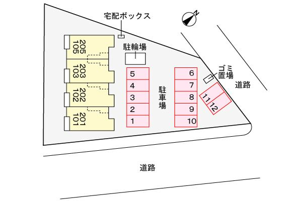 カメリア アオキ　　刈谷市の賃貸ならクラスホーム刈谷店の駐車場