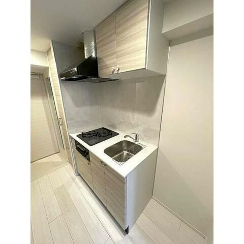 ガーラ・プライム横濱関内のキッチン|ガス2口コンロカウンターキッチン♪