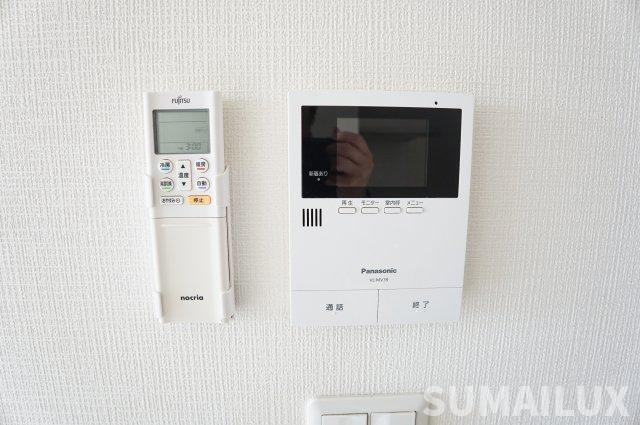 熊本市中央区帯山２丁目のアパートのセキュリティ