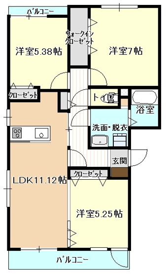 【間取り】 | Y・I壱番館