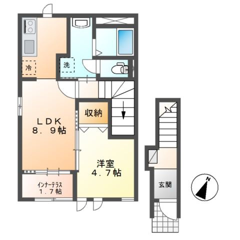 Familie B （ファミリエB）の間取り