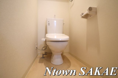 【トイレ】 | プレサンス池下トレス | 落ち着いた色調のトイレです