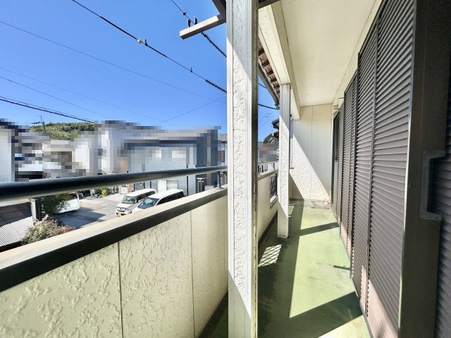 高知市朝倉丙　中古戸建てのバルコニー