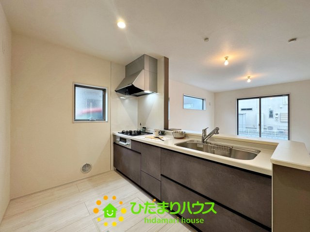 古河三和　新築一戸建て　02　リーブルガーデンのキッチン
