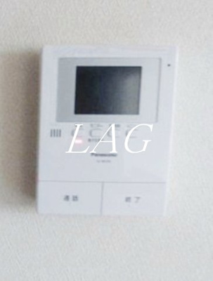 【セキュリティ】 | プルミエリアⅡ | モニター付きインターフォンです。