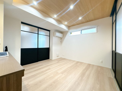 【居間・リビング】 | （仮）D-ROOM都賀2丁目ⅡｰB棟 | ※同物件、同タイプのお部屋です