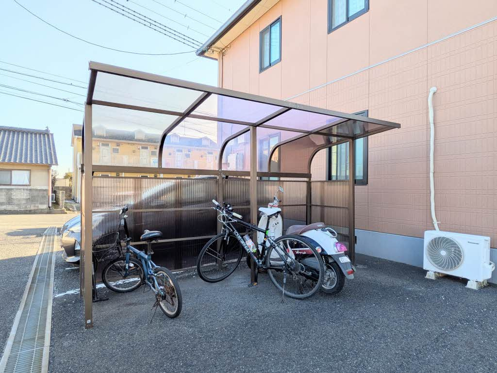 アンソレイエ21A棟のその他共用部分|駐輪場