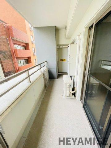 ABITI浜町のバルコニー