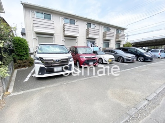 アンソレイユの駐車場|敷地内駐車場☆