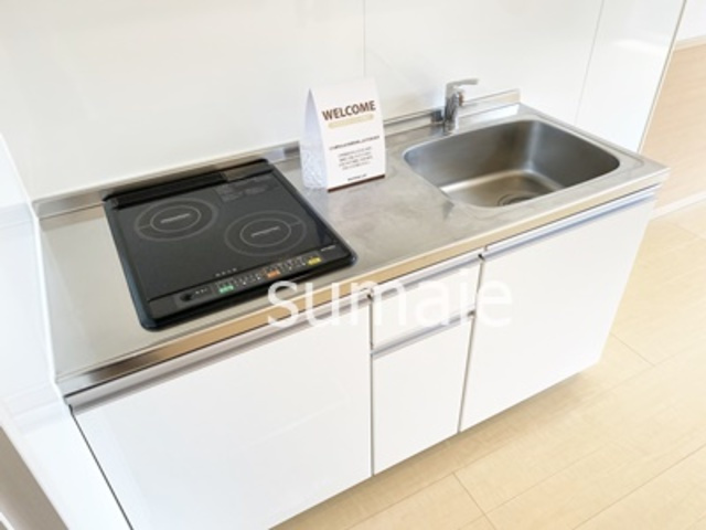 アンソレイユのキッチン|IHコンロのキッチンです！