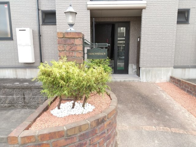 カーサソレイユ　Ｂ棟のエントランス