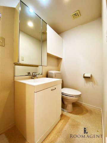 メドラーウエストの洗面所