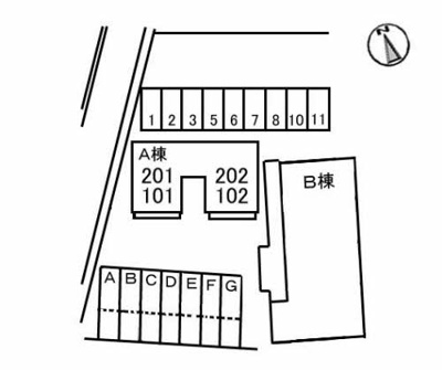 【区画図】 | サニーズ福庭　A棟