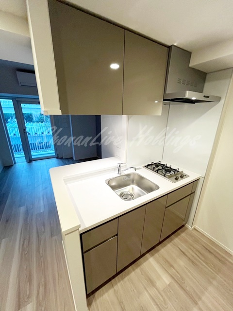 パークアクシス横浜阪東橋のキッチン|ガス2口キッチン♪